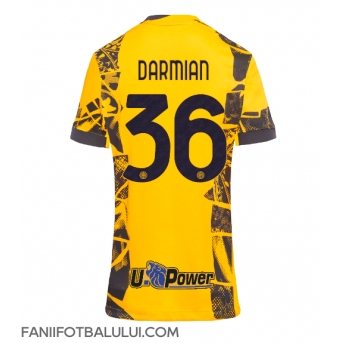 Inter Milan Matteo Darmian #36 Tricou Fotbal Replică 2024-25 Femei Treilea